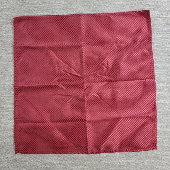 Arhaus Damask Floral Placemats Napkins Red Tan  Cotton Set of 4 - Picture 11 of 16